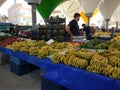 Turkish bazaar fruit and vegetable stall