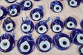 the Turkish blue eye - evil eye Royalty Free Stock Photo