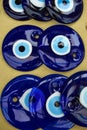 the Turkish blue eye - evil eye Royalty Free Stock Photo