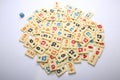 Turkish board game Okey Rummikub Royalty Free Stock Photo