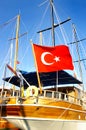 Turkish boats Royalty Free Stock Photo