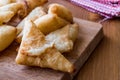 Turkish Borek with cheese / Peynirli Muska Boregi. Royalty Free Stock Photo