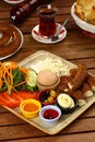 Turkish Breakfast Plate Royalty Free Stock Photo