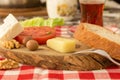 Turkish Breakfast Plate Royalty Free Stock Photo