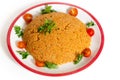 Turkish bulgur pilaf Royalty Free Stock Photo