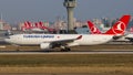 Turkish Airlines Airbus A330-200F Cargo Royalty Free Stock Photo