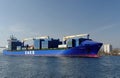 Turkish cargo ship HILDE A Royalty Free Stock Photo