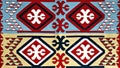 Turkish Carpet Pattern Royalty Free Stock Photo