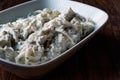 Turkish Celery Salad with Yogurt and Mayonnaise / Kereviz Salatasi