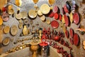 Turkish Ceramics in Souvenir Shop Royalty Free Stock Photo