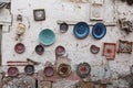 Turkish Ceramics in Souvenir Shop Royalty Free Stock Photo