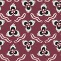 Turkish chintamani pattern Royalty Free Stock Photo