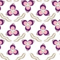 Turkish chintamani pattern Royalty Free Stock Photo