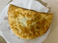 Turkish Cig Borek / Tatar Pie with minced meat / Chebureki or Ciborek, Burek Royalty Free Stock Photo