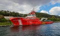 Turkish coastal safety boat Royalty Free Stock Photo