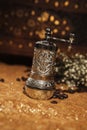 Turkish coffee mill