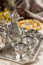 Turkish coffee set Royalty Free Stock Photo