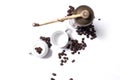 Turkish coffee set Royalty Free Stock Photo