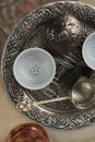 Turkish coffee tray