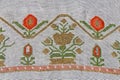 Turkish embroidery pattern as background Royalty Free Stock Photo