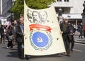 Turkish Communist Party Supporters at May Day Rally