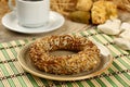 Turkish core simit Royalty Free Stock Photo