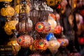 Turkish decorative colorful lamps