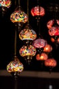 Turkish decorative colorful lamps