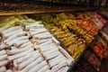 Turkish delight in Istanbul Grand Bazaar Royalty Free Stock Photo