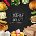 Turkish Delight Realistic Background