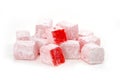 Turkish Delight with Rose Essence Royalty Free Stock Photo