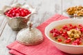 Turkish Dessert Ashura Royalty Free Stock Photo