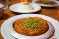 Turkish dessert Knafeh