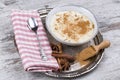 Turkish Dessert Sutlac / Rice Pudding Royalty Free Stock Photo