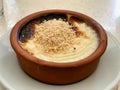Turkish Dessert Sutlac / Rice Pudding Royalty Free Stock Photo