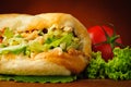Turkish doner kebab Royalty Free Stock Photo