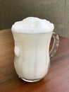 Turkish Drink Ayran or Kefir / Buttermilk made with yogurt.