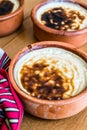 Turkish Dssert Rice Pudding Sutlac / Custard Royalty Free Stock Photo