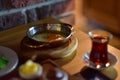 Turkish Egg and tea table