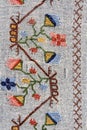 Turkish embroidery pattern as background Royalty Free Stock Photo
