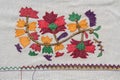 Turkish embroidery pattern as background Royalty Free Stock Photo