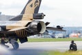 turkish F-16 air force soloturk on berlin air show