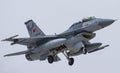 Turkish f-16 fighting falcons Battle squadrons f-16C F-16D Royalty Free Stock Photo
