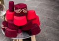 Turkish fez, traditional ottoman hat Royalty Free Stock Photo