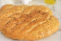 Turkish flat bread Royalty Free Stock Photo