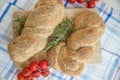 Turkish flat bread Royalty Free Stock Photo