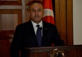 Turkish Foreign Minister Mevlut Cavusoglu