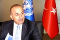 Turkish Foreign Minister Mevlut Cavusoglu