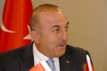 Turkish Foreign Minister Mevlut Cavusoglu