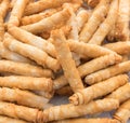 Turkish Fried Feta Rolls, or `Cigarette` Pastries. Sigara BÃÂ¶reÃÅ¸i Turkish Cheese Rolls